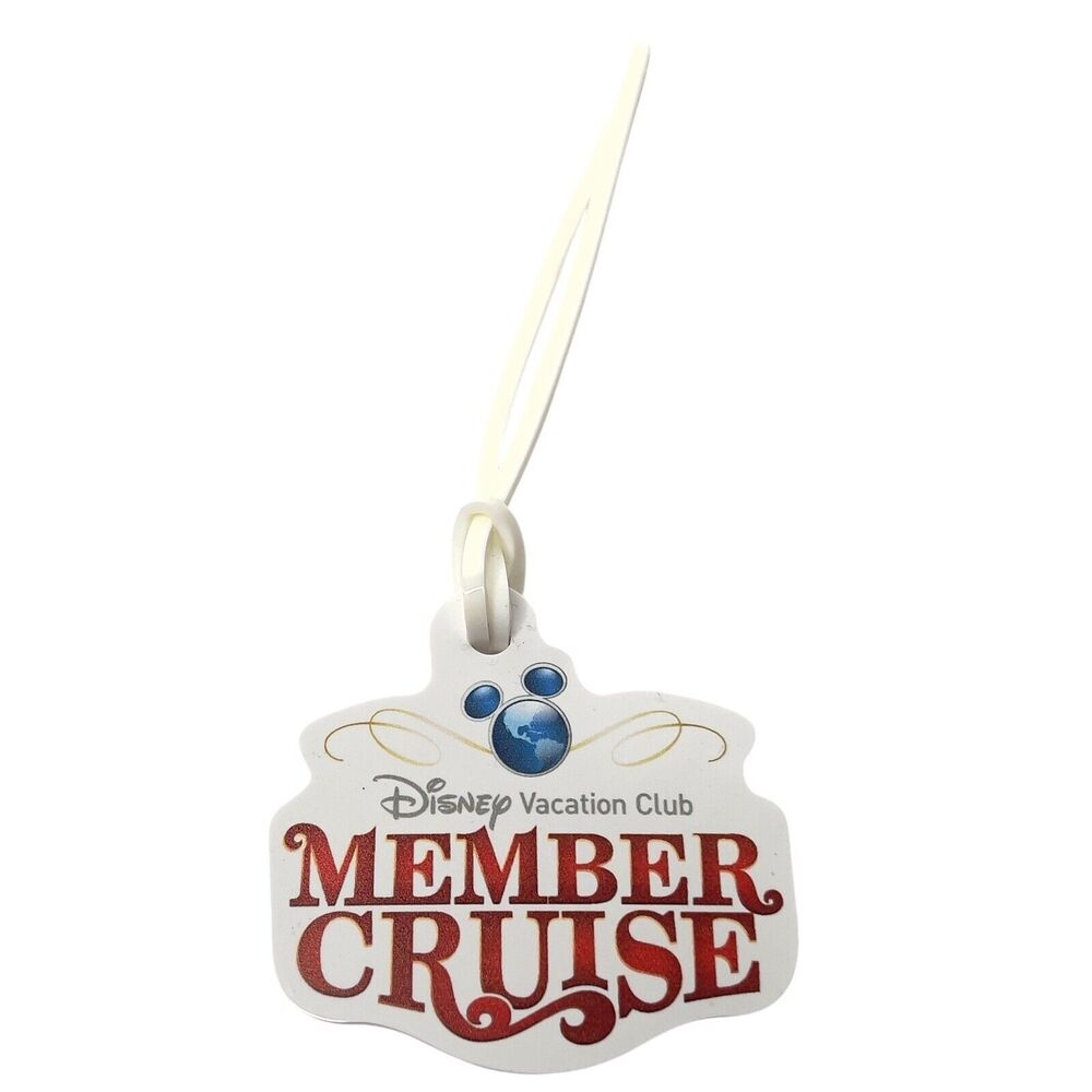 Disney Vacation Club Member Cruise Luggage Tag DVC
